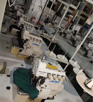 Impulsión directa eléctrica de coser industrial usada de la máquina 220V 550W de Juki Overlock