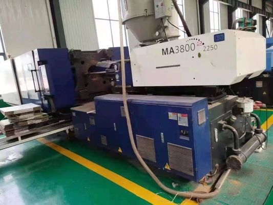 Máquina de moldear usada hidráulica del moldeo por inyección de la máquina del PVC del tubo plástico haitiano del tubo